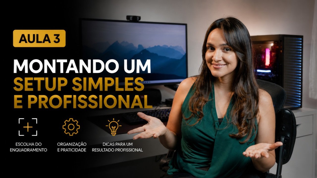 Aula 3 — Montando um Setup Simples e Profissional